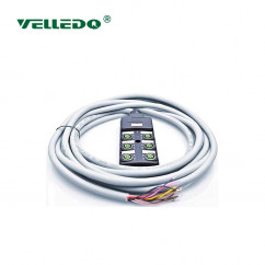 Распределительная коробка VELLEDQ M12-A3-6K4-10.0TL/GY
